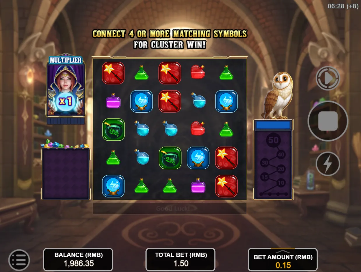 Magic Tower: Cluster Win demo